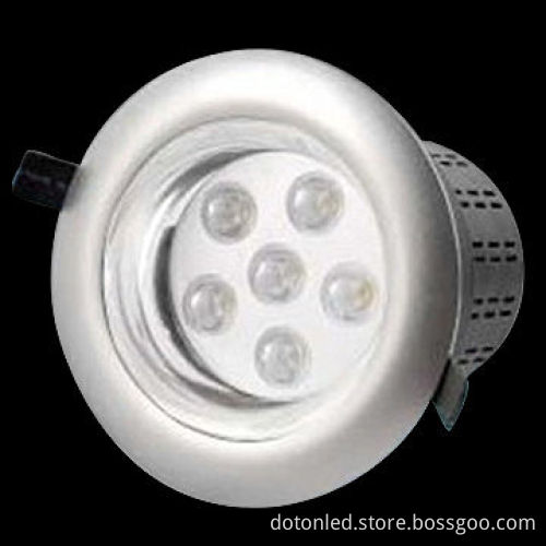 LED Downlight with 100 to 240V AC Voltages, 2700 to 7,000K Color Temperatures and 6W Input Power